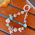 Christmas Snowman Pink Phone Chain / Bag Charm Handmade with Premium Materials